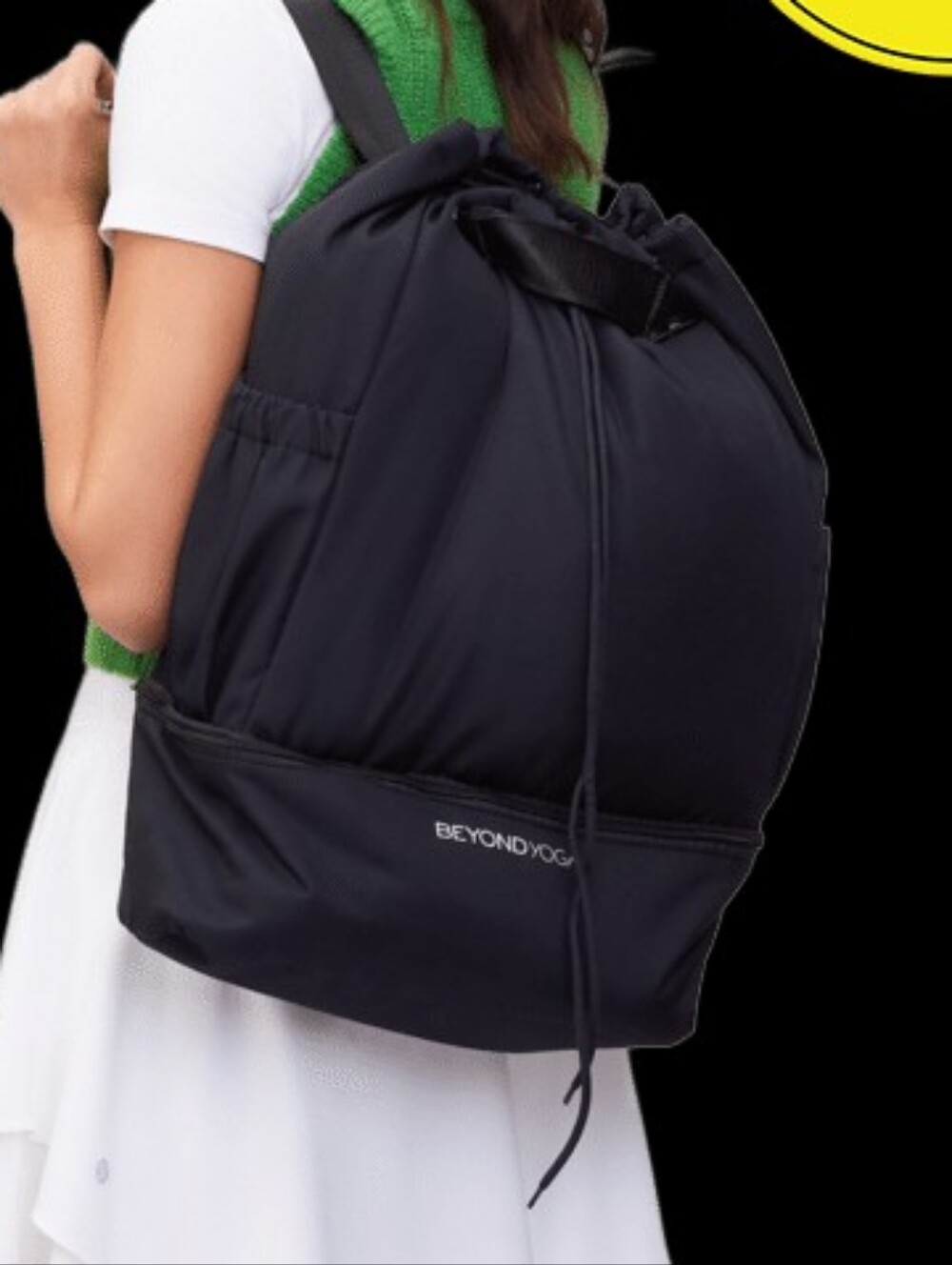 BEYOND YOGA Black Everyday Gym Tote / Backpack
